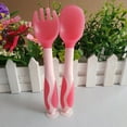 thumbnail image 1 of Make Mealtime Fun and Easy with 2pcs Heat Sensitive Cutlery Set for Toddlers - Bendable Feeding Spoon Fork with Portable Box and Suction for Children Training, 1 of 4