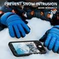thumbnail image 5 of Elehold For iPhone Air Waterproof Shockproof Clear Mag-safe Rugged Case Hard PC+TPU with Wireless Charging Len Protection Lanyard Case for iPhone Air, Black, 5 of 14