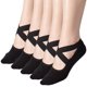 thumbnail image 1 of Calcetines acolchados antideslizantes para mujer, para yoga, pilates, ballet, barra, PiYo (paquete de 5 pares) Zhivalor CZYD-ZC119, 1 of 4