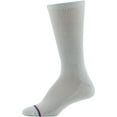 thumbnail image 4 of MediPeds Women's Half Cushion Crew Socks, 6 Pairs, 4 of 5