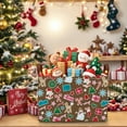thumbnail image 4 of ASKETAM Large Christmas Gift Basket Empty Storage Bin for Toys & Holiday Decor (Santa Claus Brown), 4 of 7