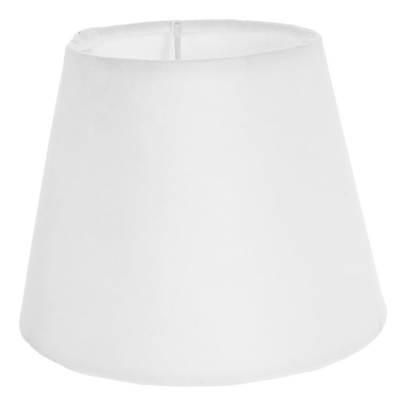 WEAVILUX White Flannel Cylinder Lampshade for Table Lamp, Living Room Decor, 1 Set, and Stylish Lighting Accessory
