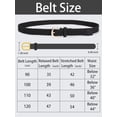 thumbnail image 7 of Maikun Women Belts Elastic Braided Woven Belt for Women 2pc Black Coffee Belt for Casual, 7 of 7