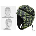 thumbnail image 3 of kurtrusly EVA Goalkeeper Rugby Soccer Football Helmet Rugby Football Headgear EVA Hat Head Protector Guard Green, 3 of 9