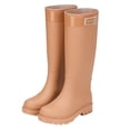 thumbnail image 2 of YUEHUA Womens Rain Boots Outdoor Casual Shoes for Women Hiking Camping Walking Comfortable Lightweight Low Heel Waterproof Anti-Slip Garden Boots, 2 of 9