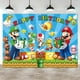 thumbnail image 2 of Fondo de Super Mario Bros para decoración de fiesta de cumpleaños de niño, fondo para fotografía, pared para evento, pancarta para baby shower, póster, estudio fotográfico, 2 of 5