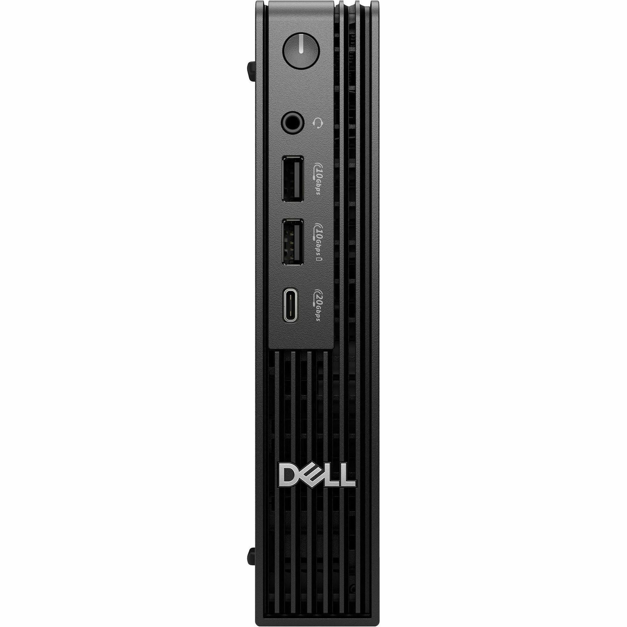 Dell Pro QBM1250 Desktop Computer - Intel Core Ultra 5 235 - vPro Technology - 16 GB - 512 GB SSD - Micro PC - Black - Intel Chip - Windows 11 Pro - Intel DDR5 SDRAM - English (US) Keyboard - IEEE ...