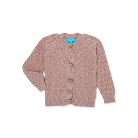 

Denim Bay Toddler Girls Knitted Jacket with Buttons Size 12M-5T