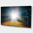 thumbnail image 2 of Men and Bright Sunlight Panorama - Landscape Canvas Art Print, 2 of 3
