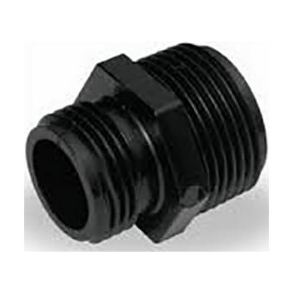 Pentair Omni  1 in. Black Adapter