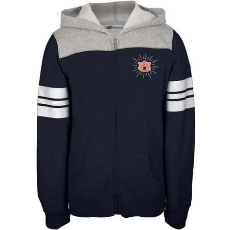 - Auburn Tigers - Rhinestone Ray Logo Girls Juvy Zip Hoodie