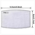 thumbnail image 2 of 10-Pack PM2.5 Activated Carbon Mask Filters Washable Anti Pollution Breathing, 2 of 5