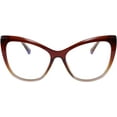 thumbnail image 1 of FEISEDY Trendy Cateye TR90 Blue Light Blocking Spring Hinges Computer Glasses Women B2676, 1 of 5