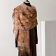 thumbnail image 5 of Nueva bufanda poncho de invierno con estampado para mujer, diseño lujoso, chal grueso y cálido, manta de urdimbre gruesa, bufanda, bufanda, accesorios casuales, 5 of 5