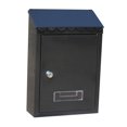 thumbnail image 1 of Stainless Mailbox 22x6.5x30cm - Black, 1 of 8