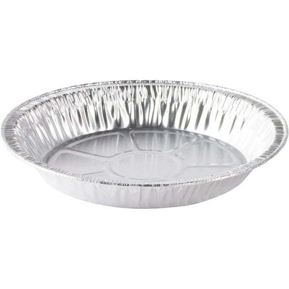 The Baker Celebrations 50 Count 9" Aluminum Foil Pie and Tart Pans – Disposable, Made in USA