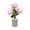 Pink, variant on Christmas EDHITNR Simulated Bouquet Led Night Light Artificial Plants Outdoor With Pot Small Table Lamp Bedroom Bedside Lamp Sense Lamp Decoration Desktop Decoration