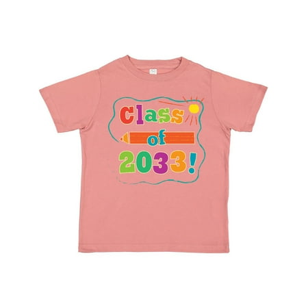 

Inktastic Class of 2033 School Year Gift Toddler Boy or Toddler Girl T-Shirt