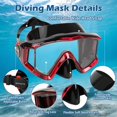 thumbnail image 3 of Equipo de Snorkel Yimserk con Máscara Panorámica 180° para Adultos, 3 of 8