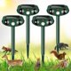 thumbnail image 1 of Repelente de animales Gebatule Solar Ultrasonic, paquete de 4, 1 of 7