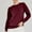Red, variant on VISALY Pullover Crewneck Sweatshirt Graphic Sweatshirts Ladies Loose Large Long Sleeved T Shirt Star Printed Sweater Oversized Sweatshirt Pullovers for Women Hoodie for Women Pullover Bu1 L