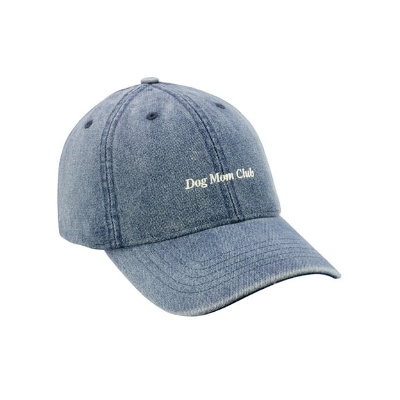 Time and Tru Dog Mom Club Cotton Baseball Hat