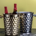 thumbnail image 3 of AURARMLET 1Ud Ice Bucket De Acero Inoxidable Dorado Con Y Asa Para Bar Y Restaurante, 3 of 8