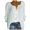 White, variant on Aayomet Shirts For Women Womens Fall Long Sleeve Stretch Slim Round Neck Ribbed Basic Shirts,White L