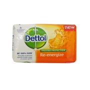 Dettol Re-Energize Bar Soap With Fresh Orange Fragrance(70g Approx.) 304104