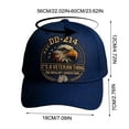 thumbnail image 3 of DD 214 Veterans' Matter Hat, Military Service Baseball Cap for Men, Patriotic Veteran Day Gifts for Retired Soldiers, Adjustable Baseball Cap, 3 of 6