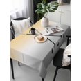 thumbnail image 6 of Yellow Gray Ombre Table Cloth, Black Hockey Sticks Minimalist Style Waterproof Tablecloth for Rectangle Tables, Reusable Washable Fabric Table Cover for Restaurant Kitchen Dining Tables 54"x108", 6 of 6