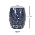 thumbnail image 3 of Lindsey Metal Outdoor Side Table, Navy Blue, 3 of 7