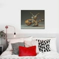 thumbnail image 4 of Naloa Surreal Weightlifting Snail Print Canvas Bathroom Wall Art,Bathroom Wall Art Decoration, Canvas Poster Prints,Decorative Paintings for Living Room, Bathroom, Kids Room, 4 of 6