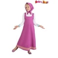thumbnail image 4 of Kid's Masha and the Bear Masha Costume, 4 of 6