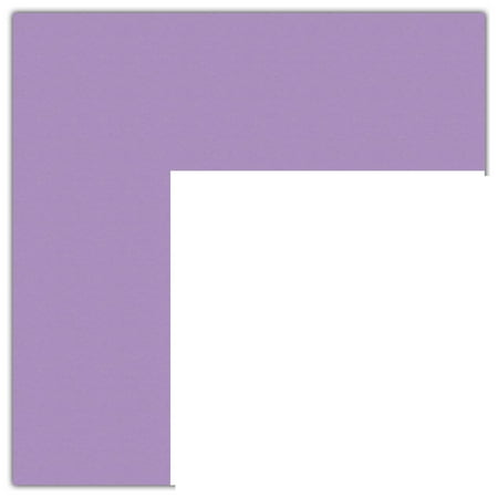 

ArtToFrames 10x21 Lavender Mist Custom Mat for Picture Frame with Opening for 6x17 Photos. Mat Only Frame Not Included (MAT-177)
