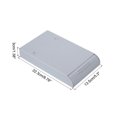 thumbnail image 2 of REGALWOVEN Under Table Drawer, Slide Out Hidden Self-Adhesive Pencil Tray Drawer Organizer Grey 8.7 x 5.3", 2 of 6