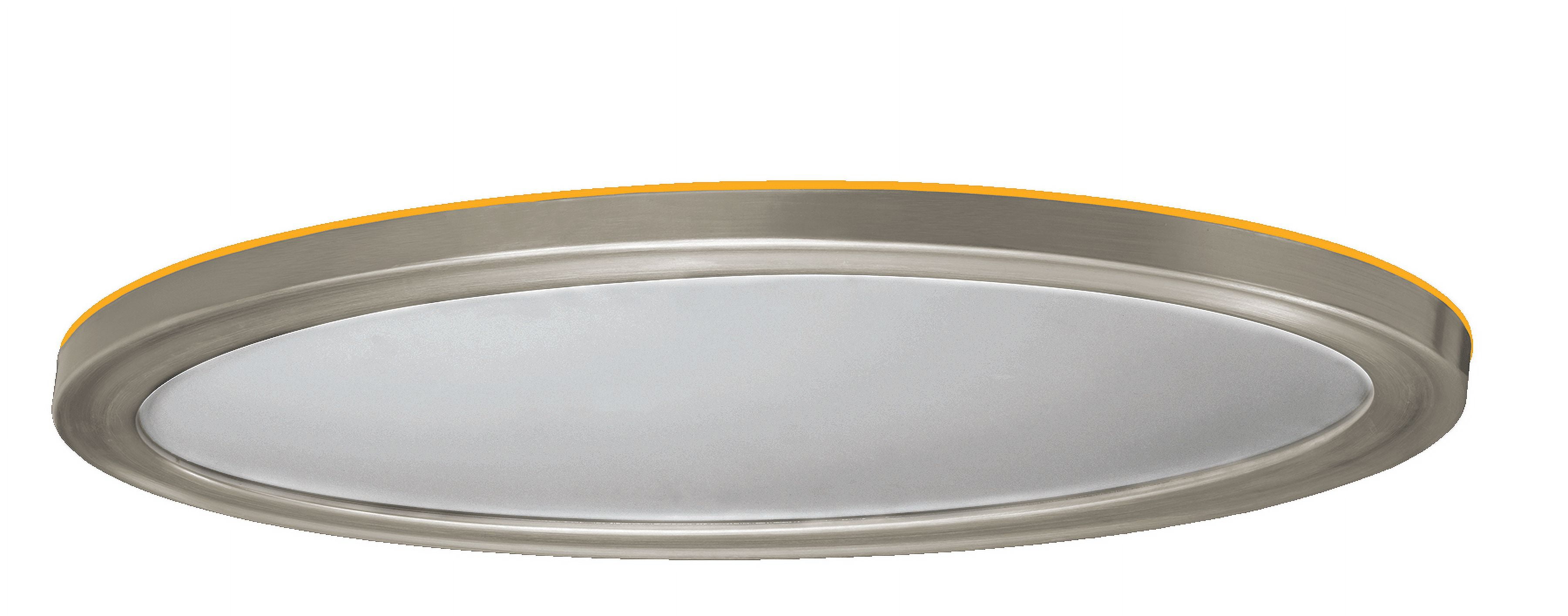 ETI 32" Color Preference Oval Flush Mount LED Ceiling Light with Nightlight, Adjustable CCT (3000K/4000K/5000K) 56587114