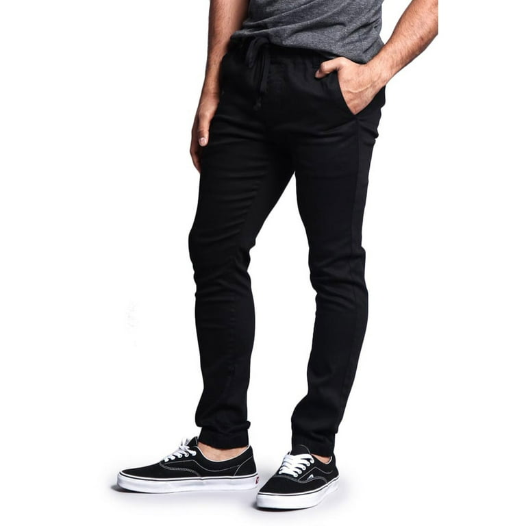 Mens Black Joggers, Black Slim Joggers