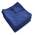 thumbnail image 4 of Arkwright Microfiber Cleaning Cloths (12 Pack), Large 16x16 in. Size, Multi-Purpose, Navy Blue, Household or Industrial, 4 of 5
