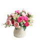 thumbnail image 3 of Simulación de decoración del hogar, ramo pequeño de rosas falsas, diseño de boda, simulación de 5 rosas persas, 3 of 6