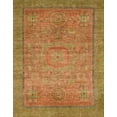 thumbnail image 1 of Ahgly Company Indoor Rectangle Abstract Caramel Brown Oriental Area Rugs, 6' x 9', 1 of 6