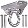 thumbnail image 1 of Heavy Duty Swing Hanger Kit - 1600lbs Capacity Hammock Ceiling Hook with 360° Swivel, All - in - One Hardware Set for Wood/Concrete Mounting, Ideal for Yoga Rope, Aerial Hoop & Punching Bag, 1 of 7