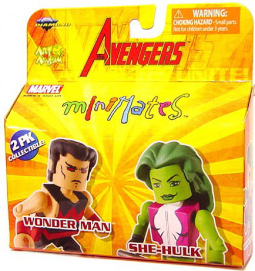 Marvel Minimates Series 16 Wonder Man & She-Hulk 