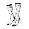 thumbnail image 2 of Balery Pretty Floral With Leaves Fun Novelty Socks Men'S Women'S Crew Socks Funny Crazy Novelty Socks Quirky And Cool Socks, 2 of 9
