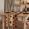 thumbnail image 2 of Table Runners 90 Inches Long Dress Scarves, Burnt Orange Brown Farmhouse Coffee/Dining/Kitchen Table Runner for Living Room, Farmhouse Dog Paw Vintage 13x90 Inch, 2 of 9