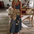thumbnail image 3 of Tiger Animal Graffiti Fine Art Sleeveless Dress Summer Dress Woman 2025, 3 of 7