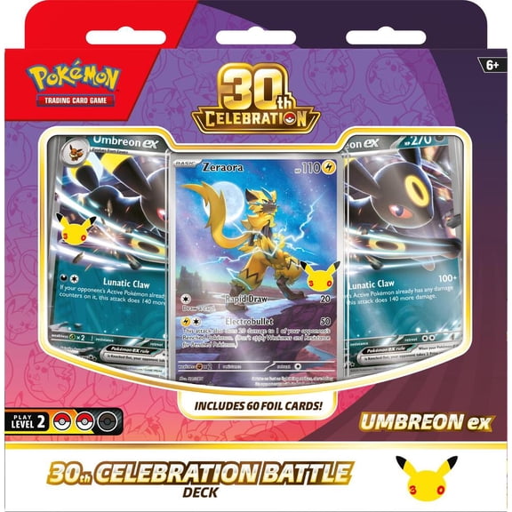 Pokemon TCG 30th Celebration Battle Deck Umbreon ex