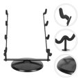 thumbnail image 2 of Flute Display Stand Musical Instrument Stand Disc Base Iron Bamboo Flute Stand, 2 of 8