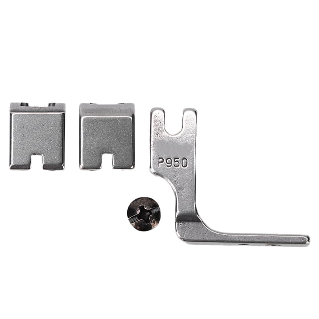 Juego de 2 prensatelas de metal para máquina de coser industrial P950