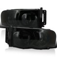thumbnail image 1 of SPEC-D TUNING Smoke Headlights Compatible with 2002-2005 Dodge Ram 1500, 2003-2005 Ram 2500 3500 L+R Pair Head Light Lamp Assembly, 1 of 4
